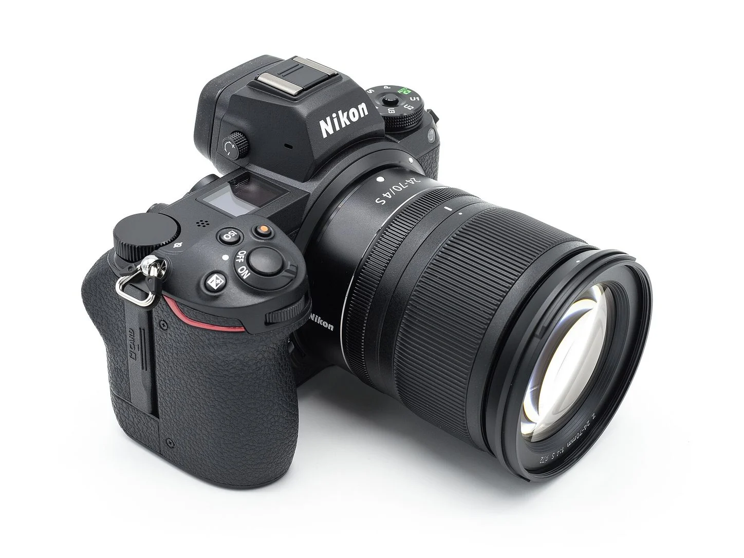 Nikon Z6 II ดำ มุมด้านหน้า