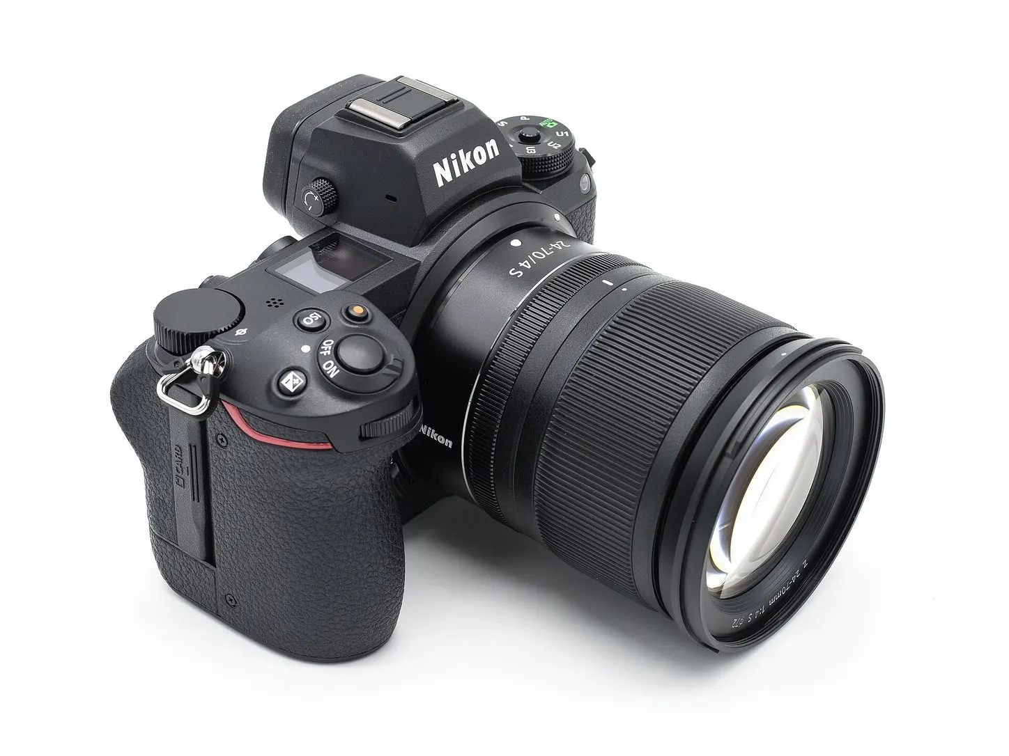 Nikon Z6 II ดำ มุมด้านหน้า