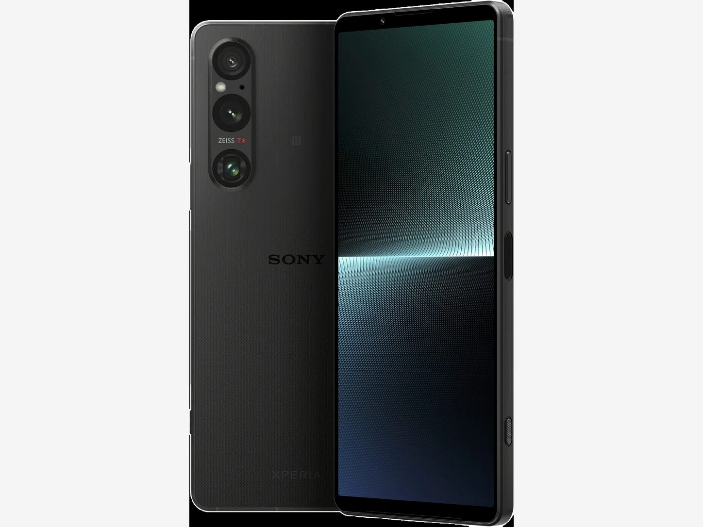Sony Xperia 1 V Khaki Green มุมด้านหน้า